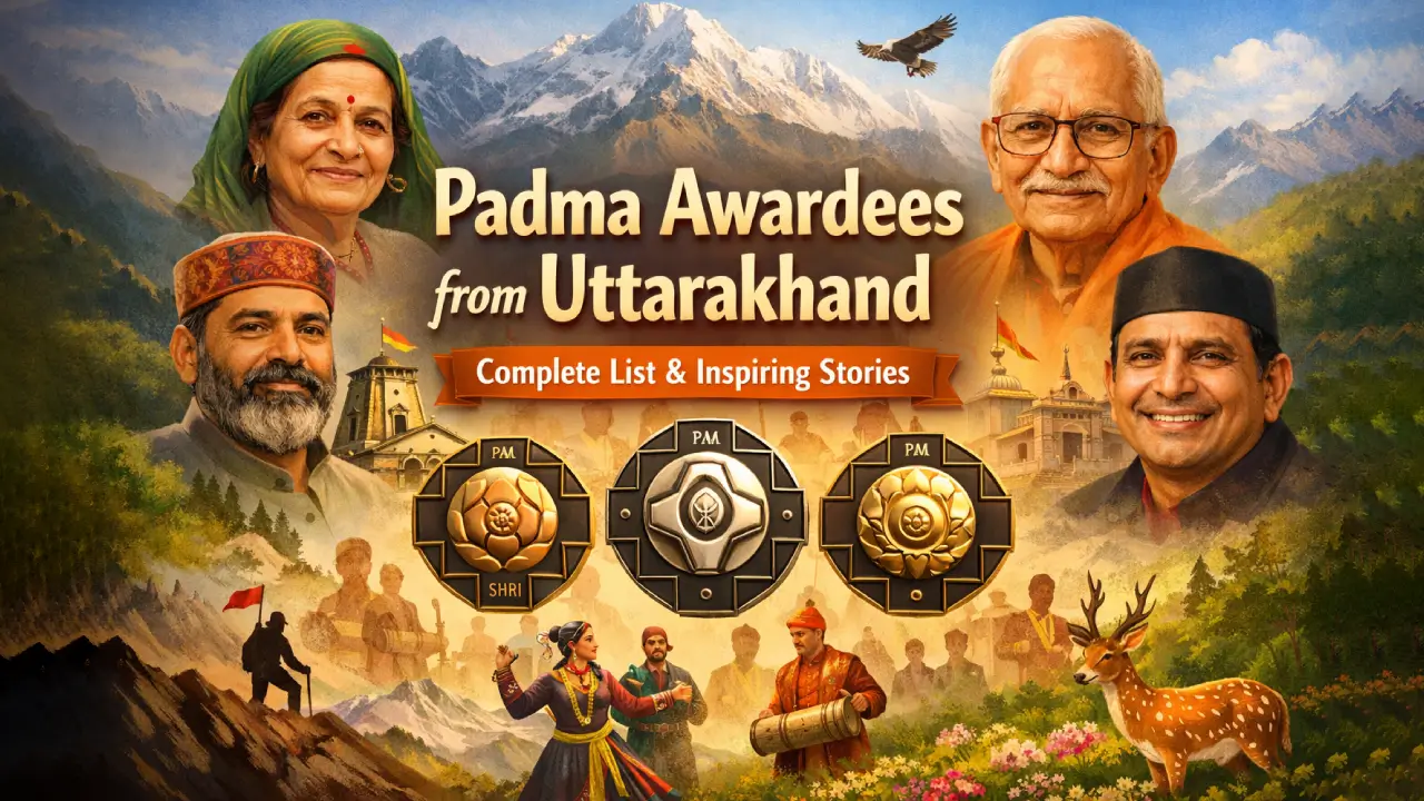 Padma Awardees from Uttarakhand